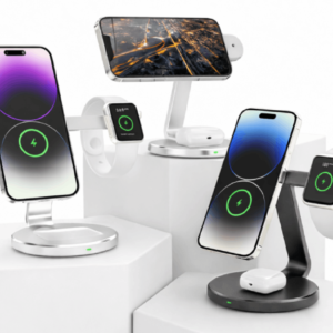 Estacion de carga Inalambrica 3 en 1 Stand up