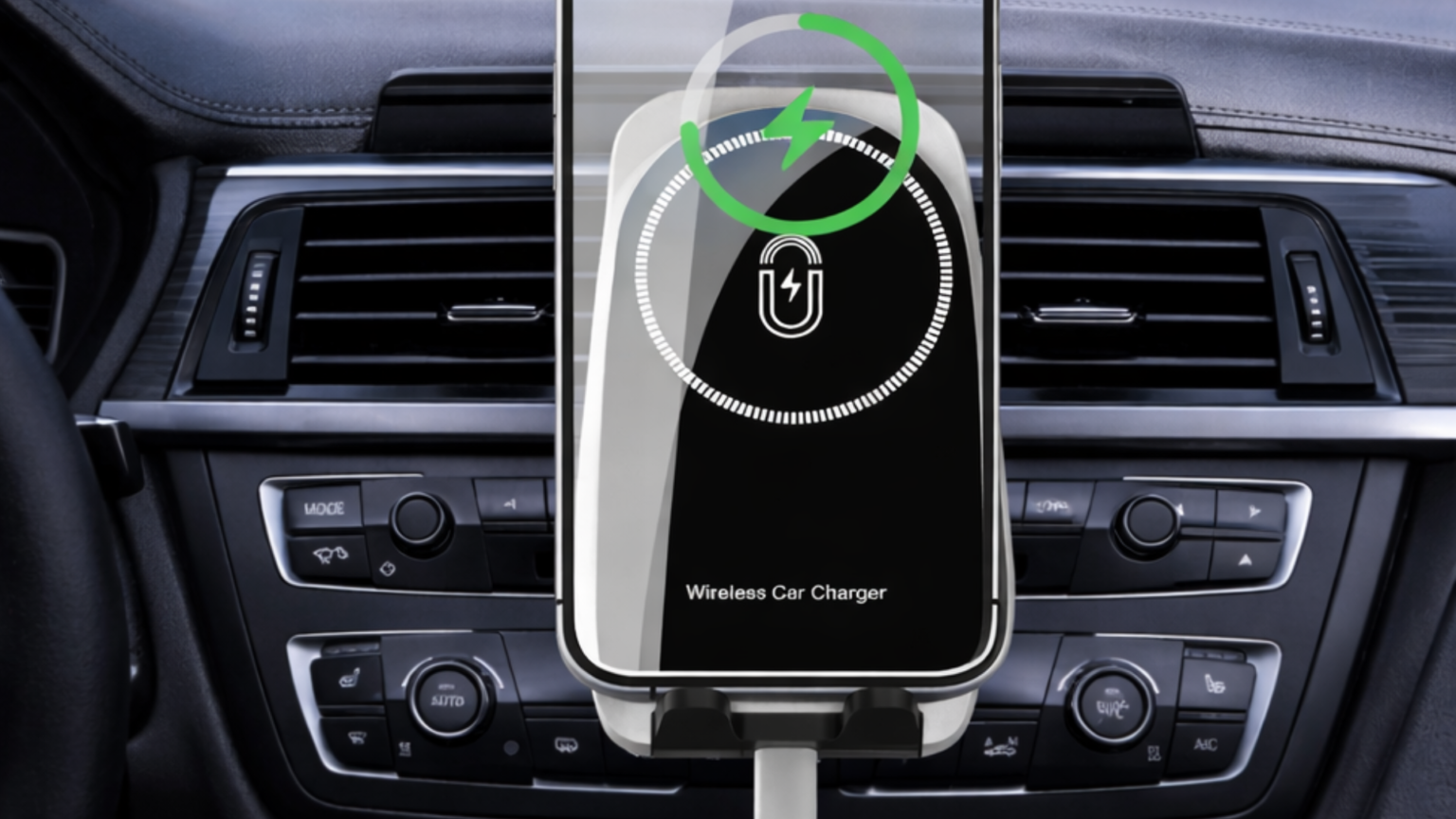 Cargador Inalámbrico Magnético para Auto
